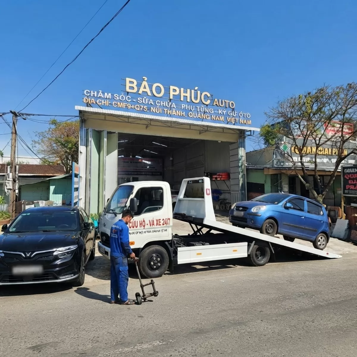 Cứu Hộ Lốp Câu Bình ACC Quy Núi Thành Quảng Nam