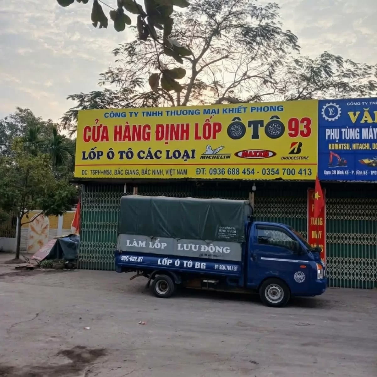 Cứu Hộ Lốp Cẩu Xe Ô Tô Dinh Kế Bắc Giang