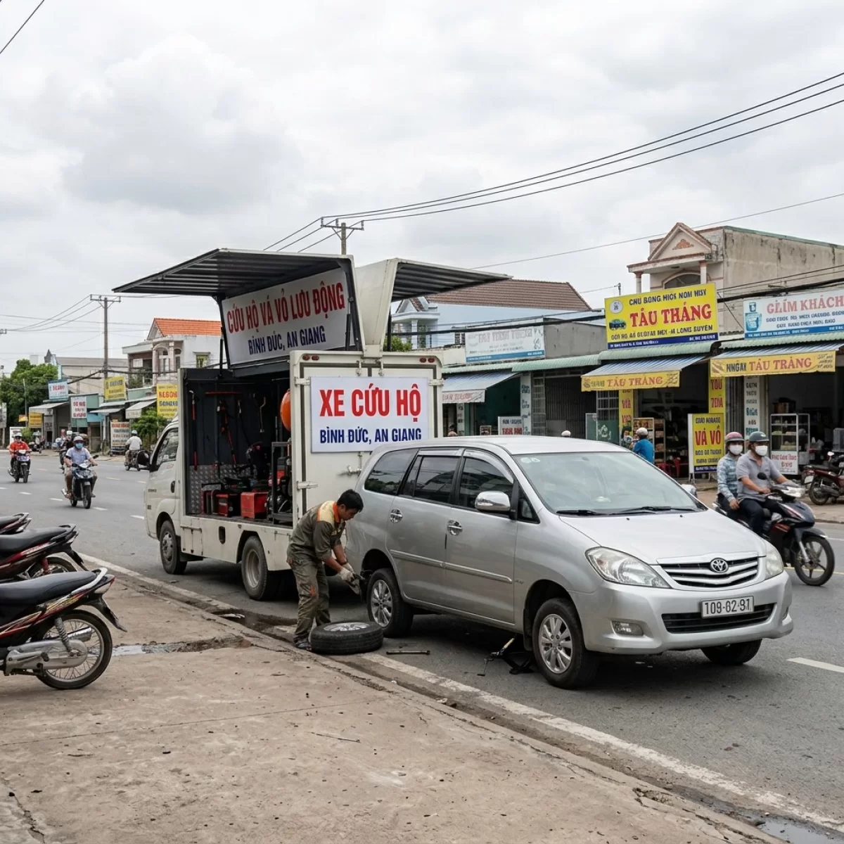 Cứu Hộ Lốp Đại Thông Bình Đức