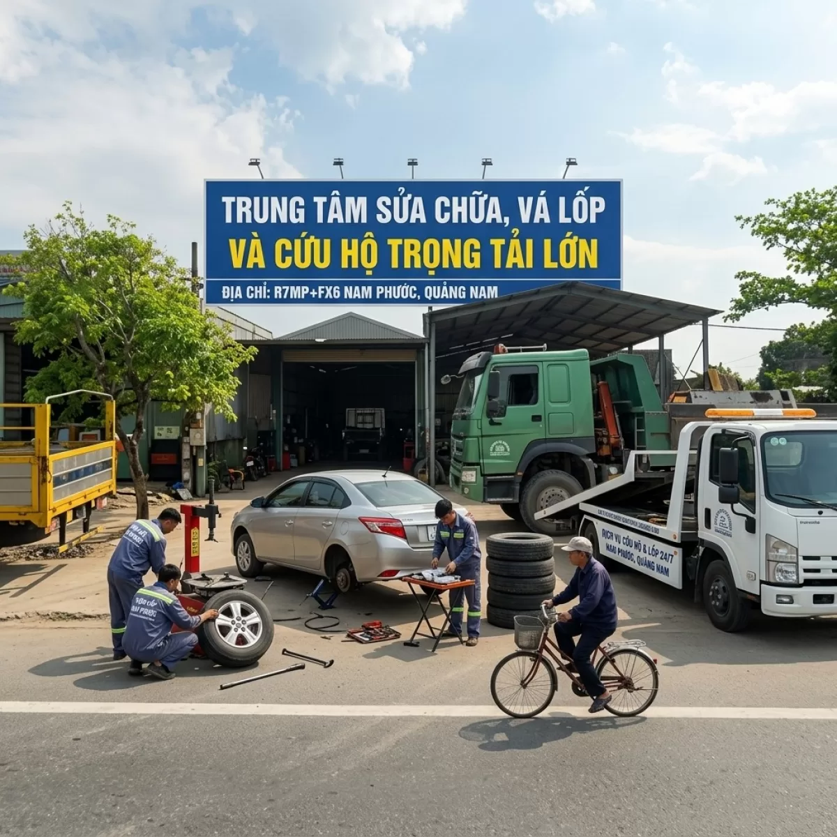Đội Vá Vỏ Cấp Tốc Duy Phước Quảng Nam
