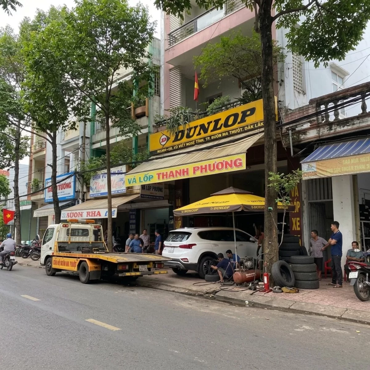 Vá Vỏ Kích Bình Lưu Động TP Buôn Ma Thuộc