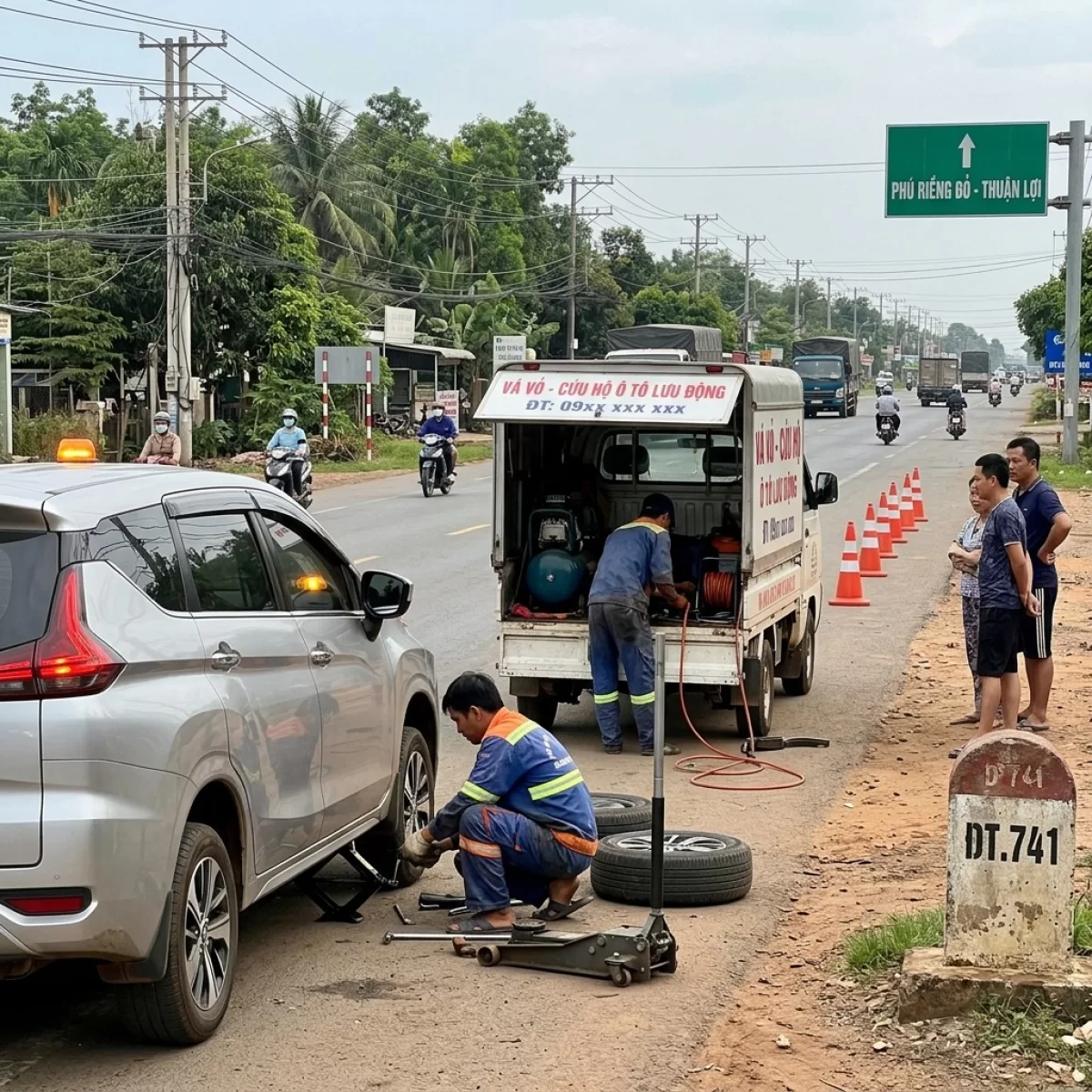 Vá Vỏ Lưu Động Mai Lương Thuận Lợi