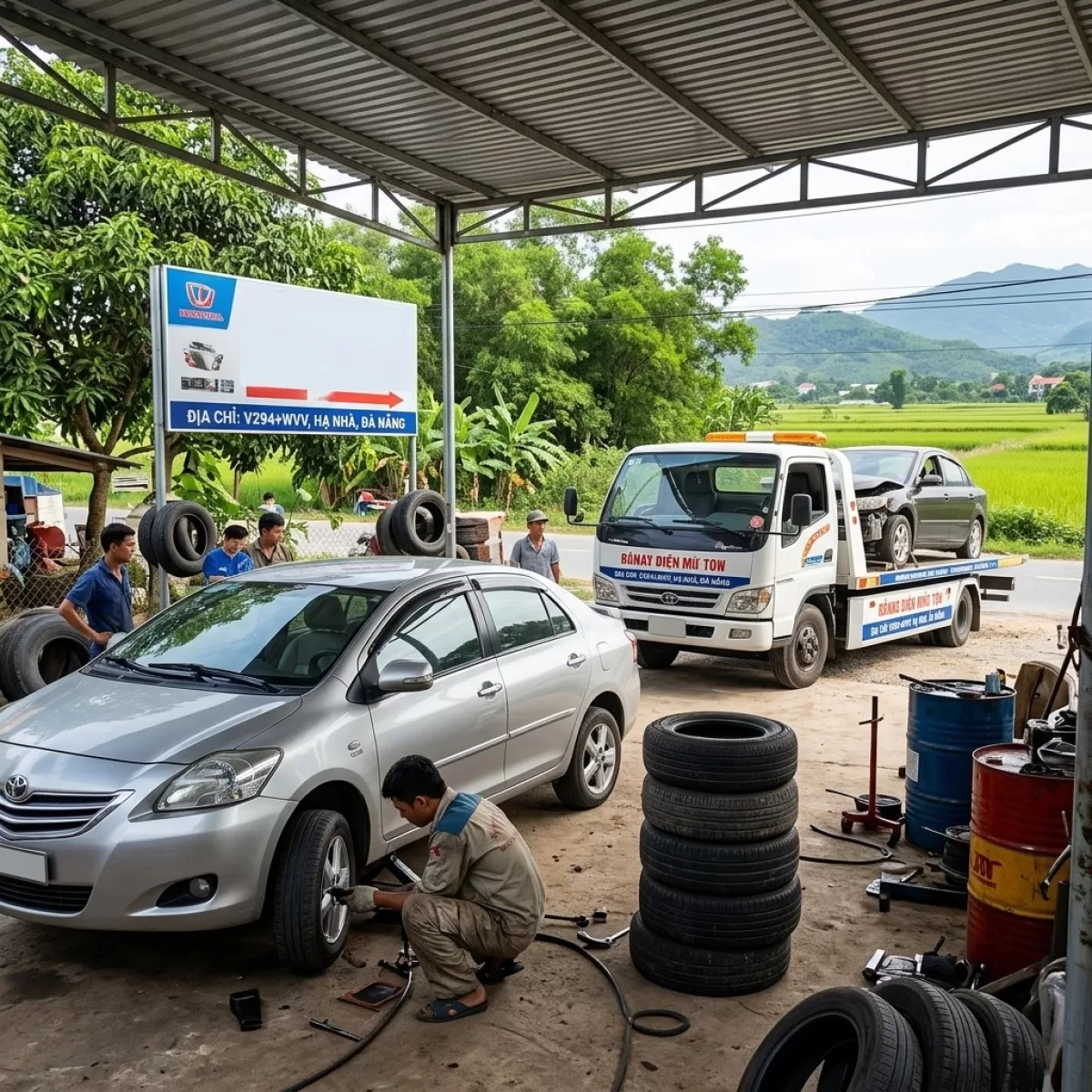 CHUYÊN LÀM LỐP 24/7 LƯU ĐỘNG GIÁ TỐT