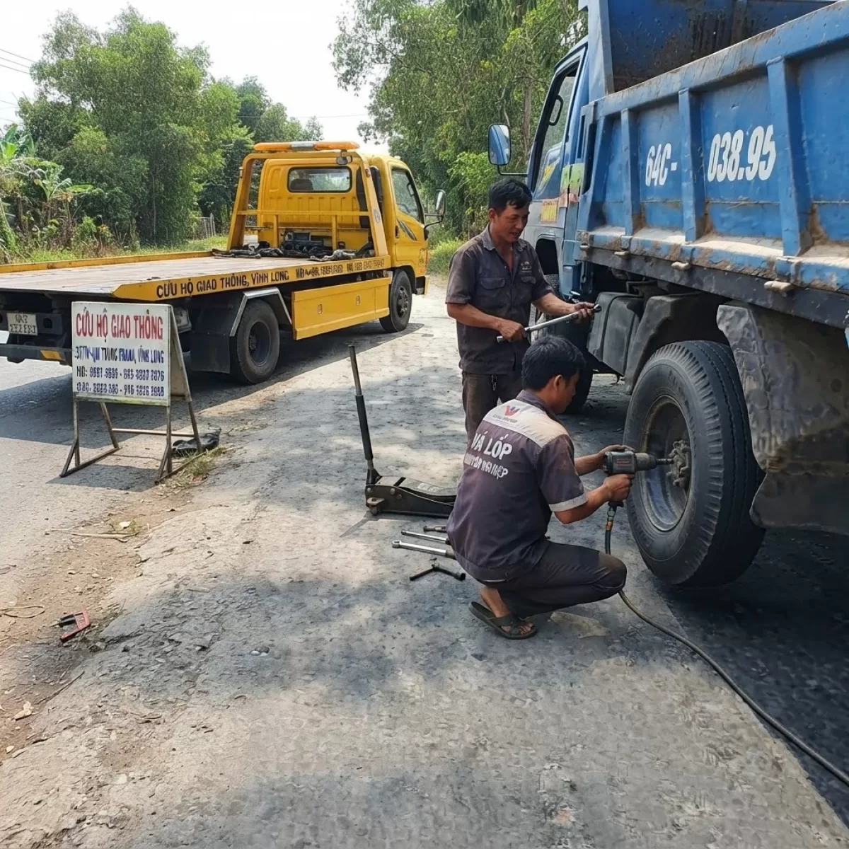 CỬA HÀNG VÁ SĂM CỨU HỘ Ô TÔ