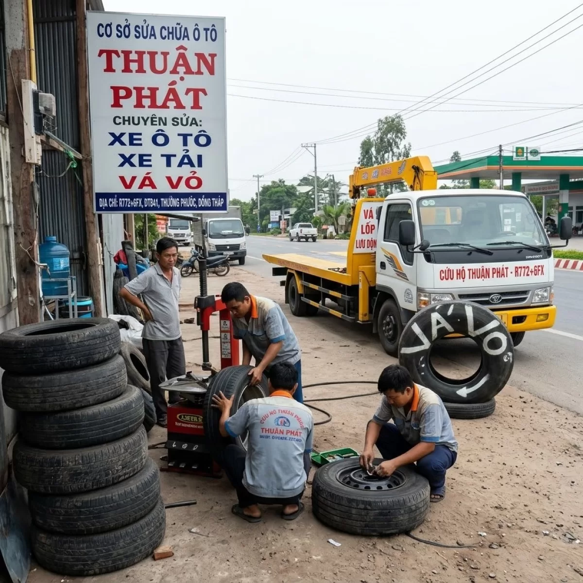 CỨU HỘ LÀM VỎ LƯU ĐỘNG TÂN CHÂU HỒNG NGỰ