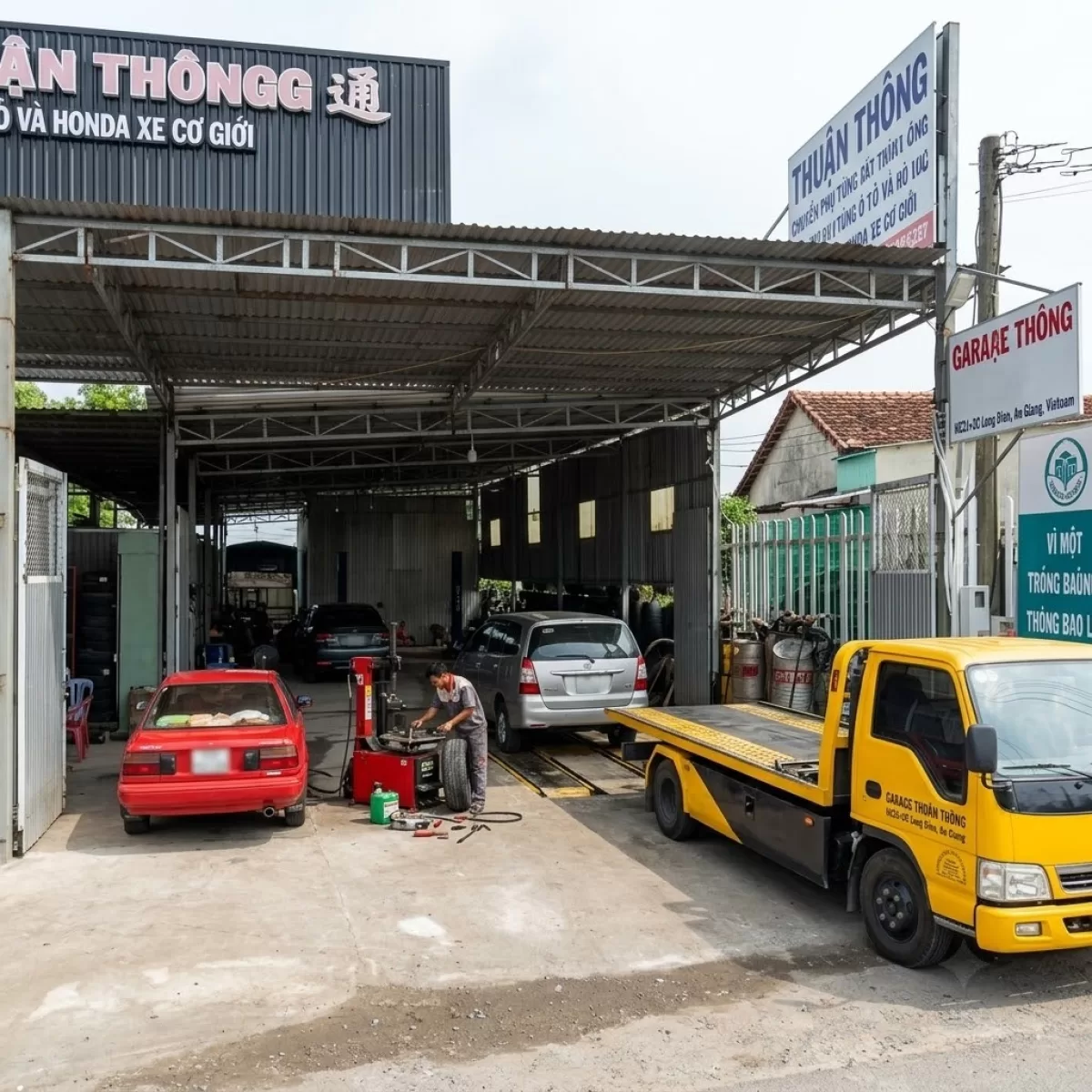 CỨU HỘ Ô TÔ QL 80B DOI LỬA AN GIANG