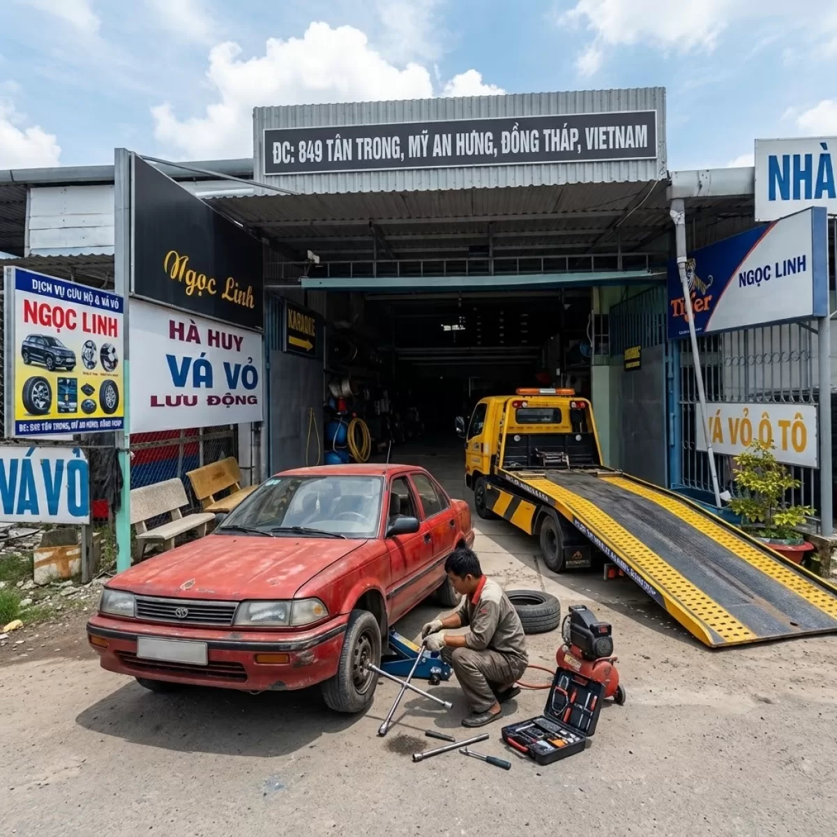 GARA TÂN MỸ CỨU HỘ XE CÁC LOẠI 24/24