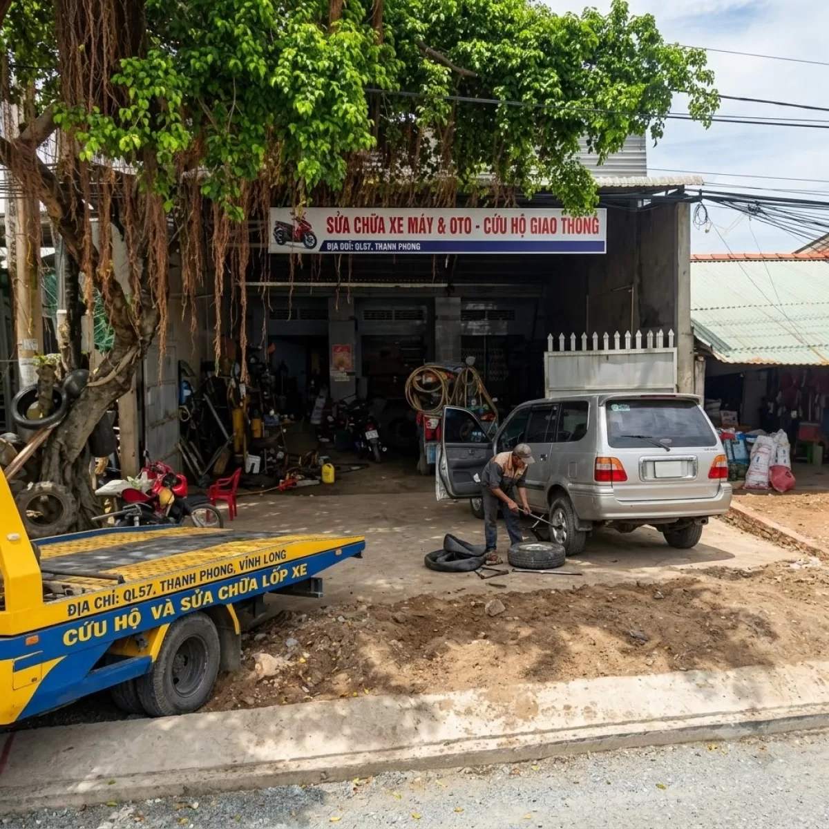 GIAO THẠNH VÁ VỎ LƯU ĐỘNG QL517 24H