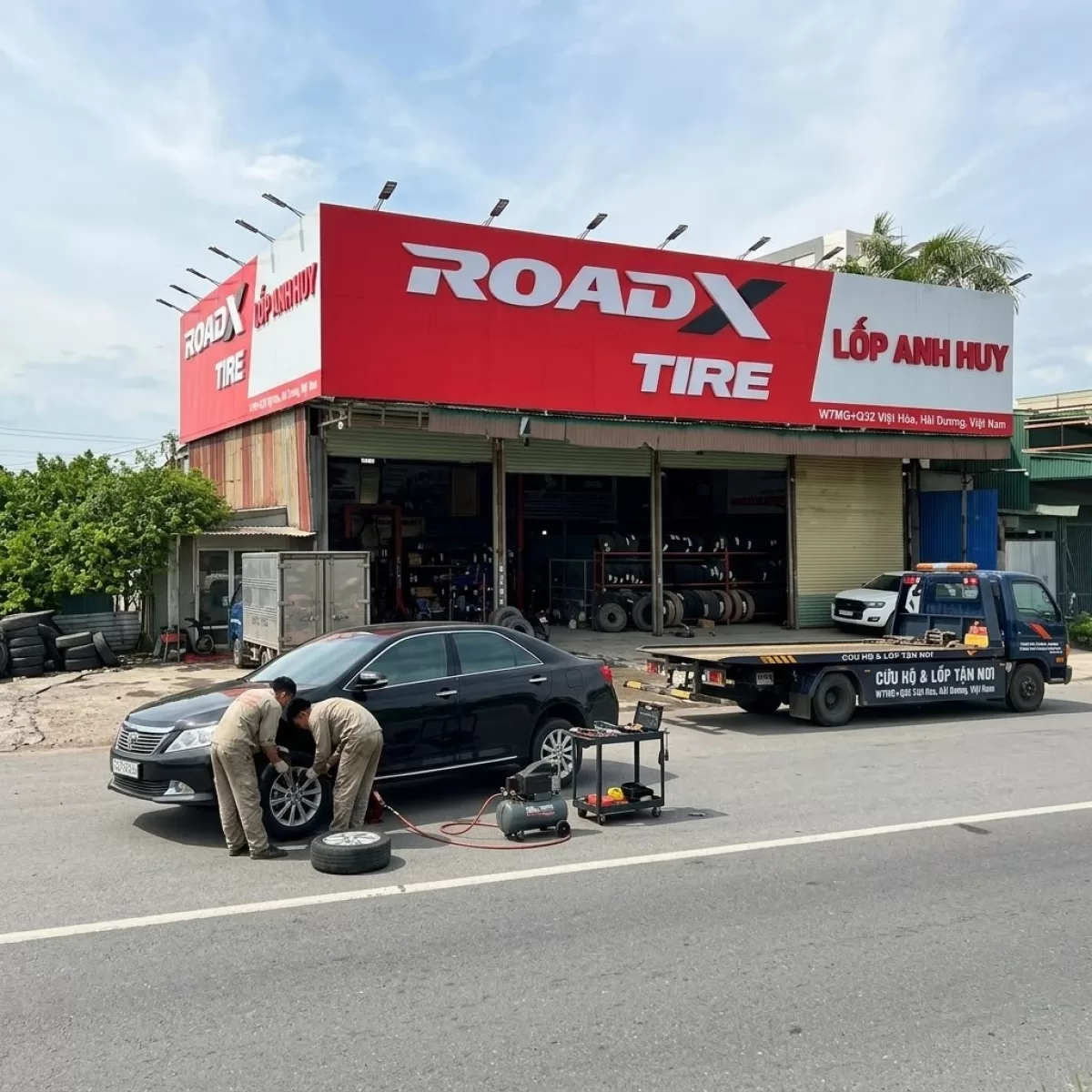 LÀM LỐP CÂU BÌNH ẮC QUY MỌI NẺO ĐƯỜNG HẢI DƯƠNG