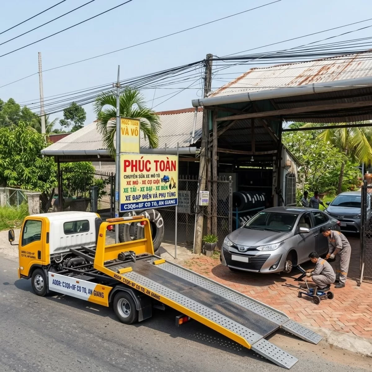 Vá Vỏ Lưu Động Tân Trung