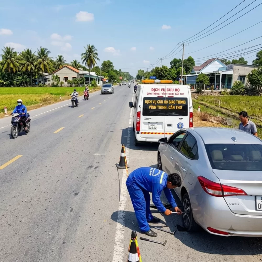 Dịch Vụ Vá Lốp Xe Ô Tô Tận Nơi: Giải Pháp Cứu Hộ Nhanh Chóng Và Tiện Lợi